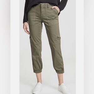 NWT Joie Aerial Stretch Twill Utility Jogger Pants Fatigue Women's Size 6